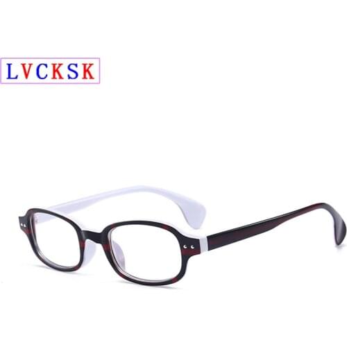 Finished Myopia Glasses Retro Square Frame Double Rivets Women Men Nearsighted Eyeglasses shortesighted Blear-eyed Spectacles L3