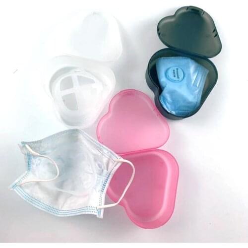 Portable Mask Storage Box Dust-proof And Moisture-proof Face Mask Holder Home Organization Portable Mask Small Object Storage