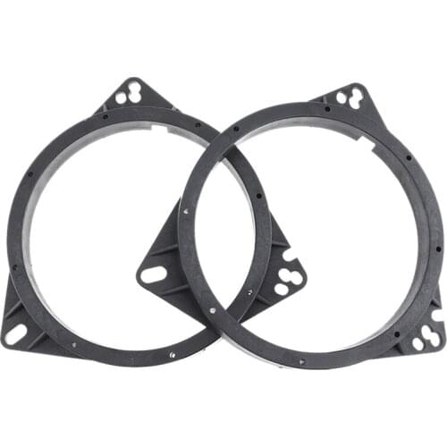 2PCS 6.5 Inch Car Horn Gasket Solid Speaker Washer Adapter Bracket Suitable For Toyota Corolla Nissan Qashqai