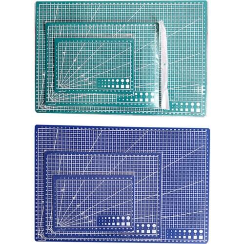 Replacement PVC cutting mat A3 A4 A5 Single Side cutting board for DIY Engraving Leather sewing Art Tool Kits S/M/L