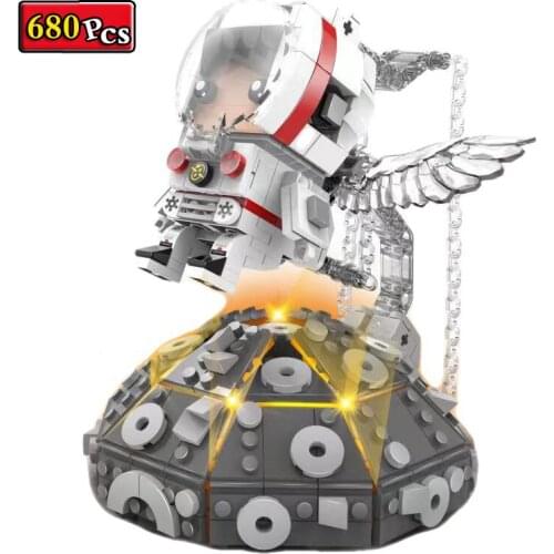 City Creator Space Adventure Series Astronaut Anti-Gravity Balance Frame MOC Model Building Blocks Bricks Toys Christmas Gifts