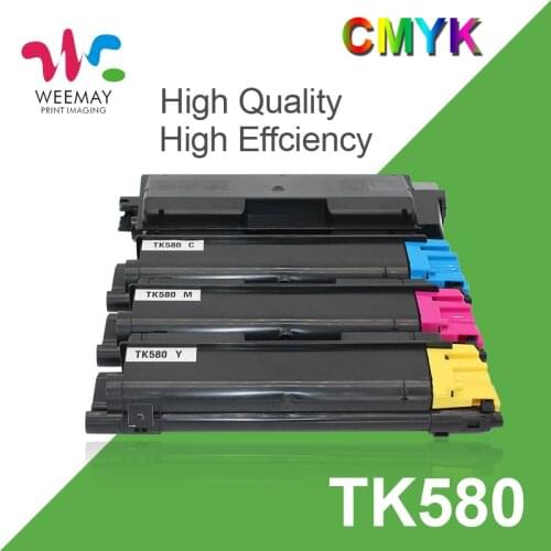 TK580 Toner Cartridge Compatible for Kyocera laser printer FS-C5150DN ECOSYS P6021cdn