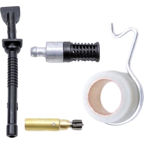 Fuel Line & Filter Worm Gear Oil Pump Filter Line for Stihl Chainsaw MS180 MS170 018 017 Replacement Spare Parts Oil Pump + M7DA