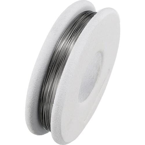 Uxcell Superfine Heating Wire FeCrAl Resistor Wire for Heating Elements 0.1mm-0.3mm diameter 0.008inchx16ft DxL