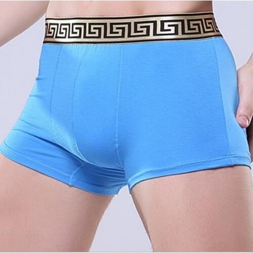 3pcs/lot wholesale price sexy mens underwear boxers Comfort multicolor boxers men cheap Asia size Hot sale