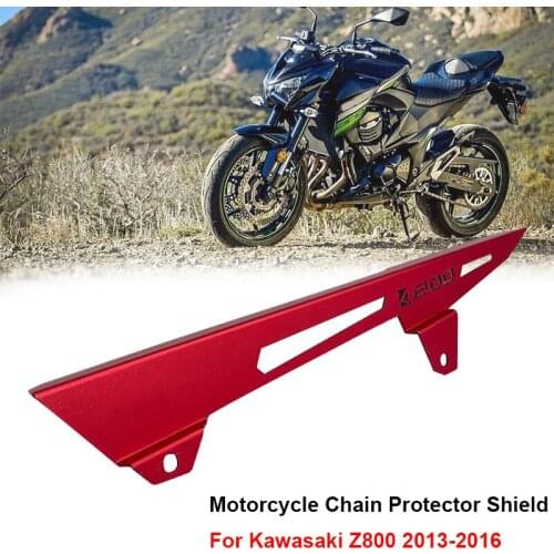 For Kawasaki Z800 Z 800 2013 2014 2015 2016 Motorcycle Rear Back Drive Chain Guard Mud Cover Panel Shield Fairing Cowl Protector