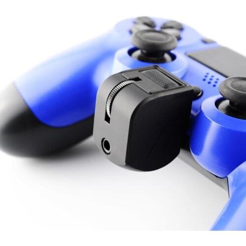 For Sony Dualshocks 4 Headphones Earphones Control With Mic For PS4 Controller Accessories Mini Handle Audio Headset Adapter