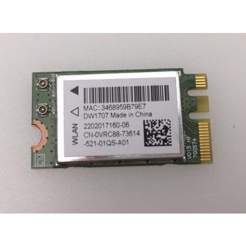 Card for Dell DW1707 WiFi Wireless Bluetooth 4.0 Mini PCI-E Card JY0YN 0JY0YN