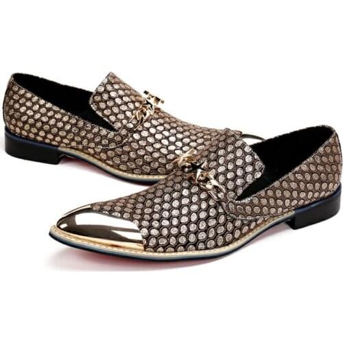 Linamong Mens Leather Shoes