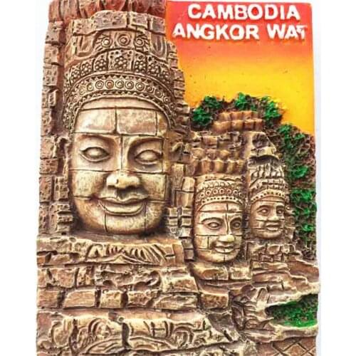 Bayon Siem Reap, Cambodia , Angkor Wat Fridge Magnets Souvenirs