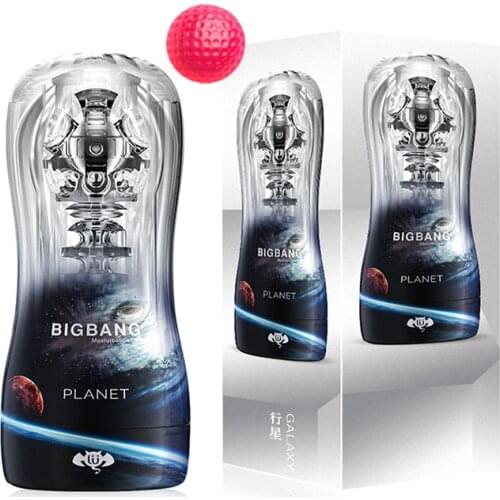 Strong Pleasure Male Masturbator Cup Adult Endurance Exercise Sex Products Vacuum Pocket Cup for Men Soft Pussy Sex Toys Vagina