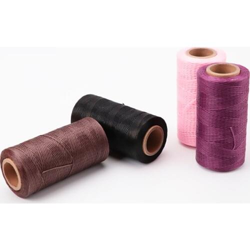 15 colors +2 tools)Nylon sewing shoe line Shoe repair Wax line Kite line Cone repair Handmade leather sewing luggage mark line