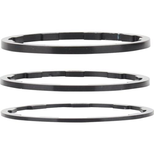 New Bicycle Grooved Hub Washer MTB Bottom Bracket Spacers Flywheel Cassette Gasket Road Bike Freehub Washer 1/1.5/2mm 10S 11S