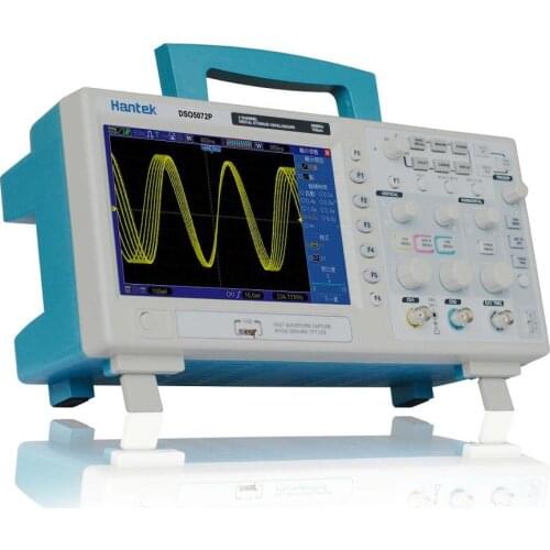Hantek DSO5072P Digital Storage Oscilloscope 70MHz 2Channels 1GSa/s d Length 24K USB Osciloscopio Oscilloscopes