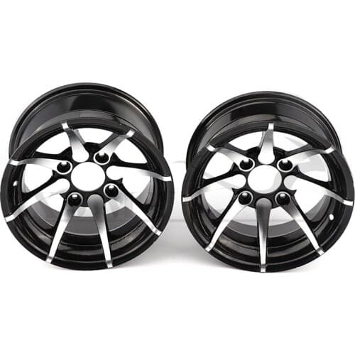 12 inch aluminum alloy front and rear wheels are suitable for four-wheel kart UTV all-terrain vehicle 205/30-12 tires