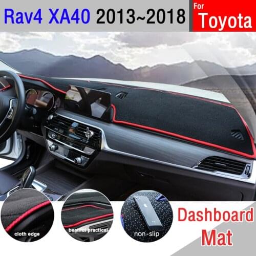 For Toyota Rav4 XA40 2013~2018 RAV 4 40 Anti-Slip Mat Dashboard Dash Cover Pad Sunshade Dashmat Accessories 2014 2015 2016 2017