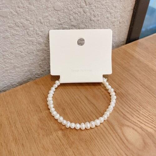 SHELA Adjustable Baroque Freshwater Pearl Bracelet for Women Bangle Fashion Jewelry High quality