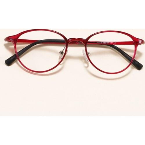 Vintage Korea Fashion Glasses Frame Women And Men ULTEM Round Trendy Ultralight Eyewear Frames Myopia Prescription Optical