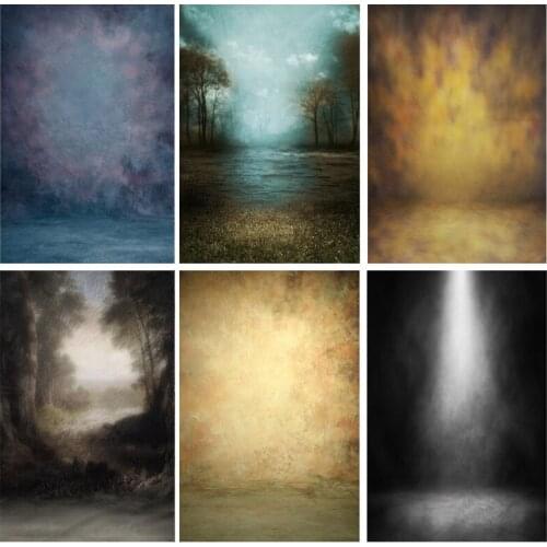 SHENGYONGBAO Vinyl Custom Gradient Vintage Photography Background Newborn Baby Portrait Photo Backdrops Studio Props 21318WE-09