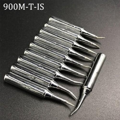 High quality Lead-free solder Iron tip 900M-T-IS for lucky SAIKE ATTEN AOYUE YIHUA soldering rework station 10 pcs/lot