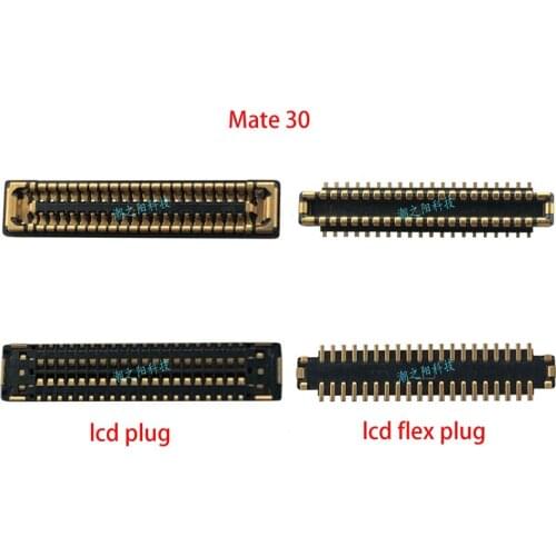 LCD Display FPC Connector Plug MotherBoard Pin For Huawei Mate 30 Mate 30 Pro TAS-L09 TAS-L29 LIO-L09 LIO-L29