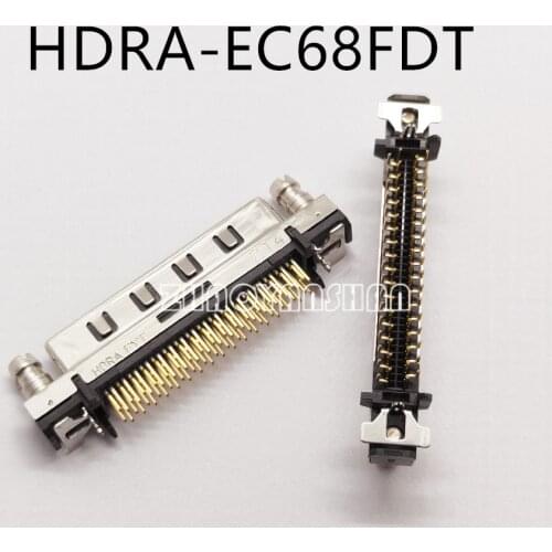 1pcs X HDRA-EC68FDT HDRA 68P HDRA68P Connector NEW