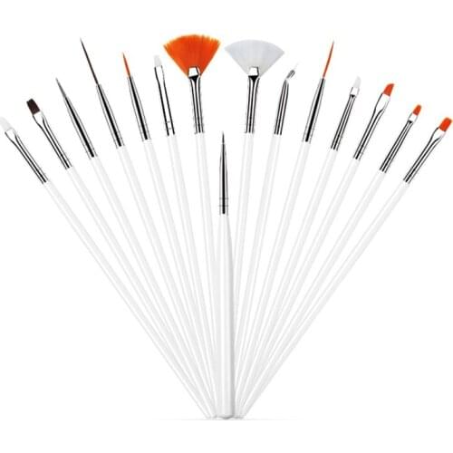 15PCs/set Cake Decorating Tools Baking Multifunction Icing Pastry Brushes Fondant Cake Painting Brush Nail Art Brush Pen