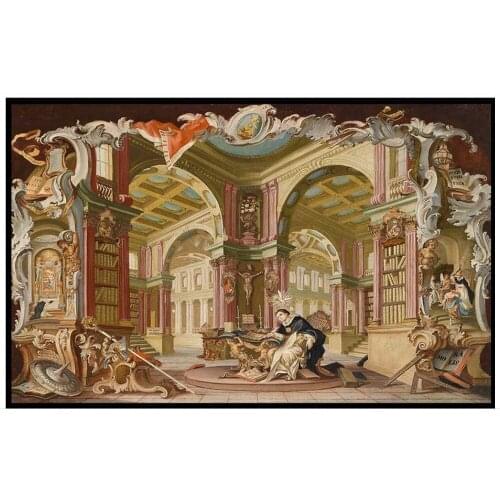 3D wall murals wallpaper custom picture mural Royal library > classical landscape painting background wall papers home decor