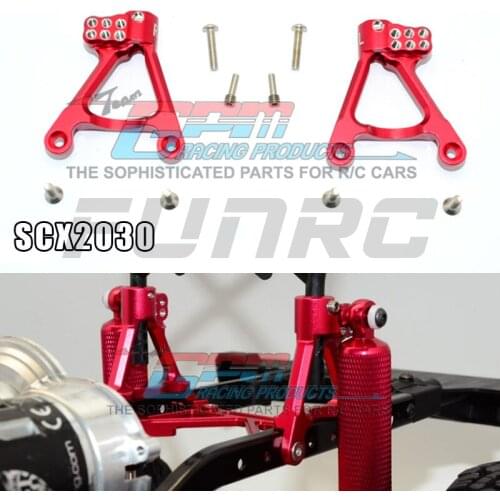 GPM AXIAL 1/10 AXIAL SCX10 II 90046 90047 BUGGY Climbing car Metal Aluminum alloy Porous adjustment Rear oil pressure code