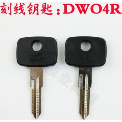 DAKATU DW04R Engraved Line Key Blade for Buick Excelle GL8 Chevrolet Sail LOVA Scale Shearing Teeth Cutting Key Blank 2 IN 1