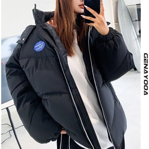 Genayooa Women's Parkas With A Hood