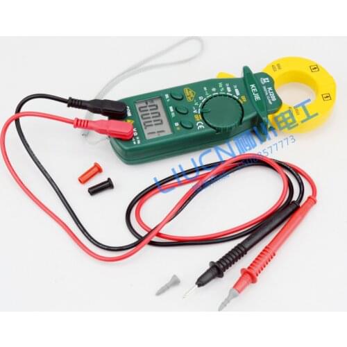 KJ209 DC AC digital clamp meter portable pocket Clamp ammeters multimeter