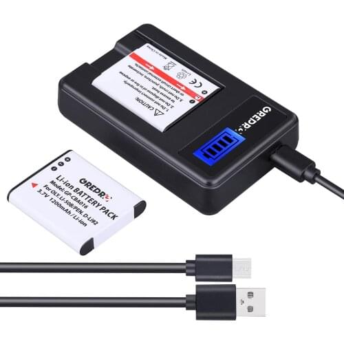 Li-50B D-Li92 Li50B Li 50B Battery + LCD USB Charger for OLYMPUS SP 810 800UZ u6010 u6020 u9010 SZ14 SZ16 D755 u1010 SZ30 SZ20