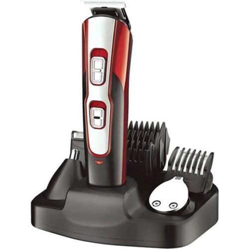 Hair Clippers Beard Trimmer with USB Fast Charge for Men - Electric Shaver, Nose Ear Trimmer, 6 in 1 Hair Mustache Trimmer