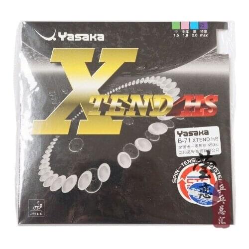 Original Yasaka XTEND HS B-71 table tennis rubber astringent rubber table tennis rackets racquet sports table tennis