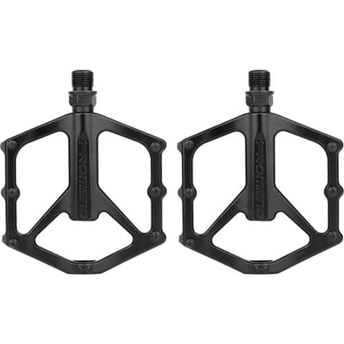 Road Bike Aluminum Alloy Pedals Lightweight Widen 9/16" DU Bearing Pedals