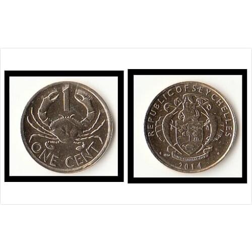 Seychelles 1 cent Coins Asia New Original Coin Unc Collectible Edition Real Rare Commemorative Random Year