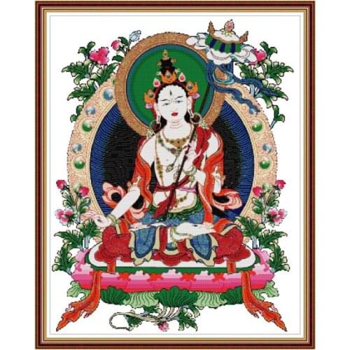 Thang-ga 1 cross stitch kit aida 14ct 11ct count printed canvas stitches embroidery DIY handmade needlework