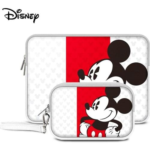 Disney Mickey Waterproof Laptop Bag Case Notebook Sleeve 13 14 15.6 inch for Macbook Air Pro Dell Asus HP Acer Laptop Case Women
