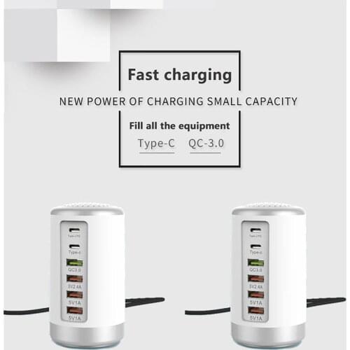 USB C Charger, Type-C Fast Charger with a 65W PD Port, Charger with US Plug for Travel Laptops iPhone and More