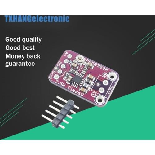 2PCS PAM8302 2.5W Class D Single Channel Audio Amplifier Board Amp Module