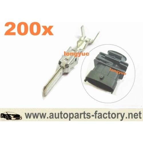 200pcs MPS/MAP Sensor Plug Treminals for Bosch BSK Male Connector Pins for Ford/Hyundai/Saab