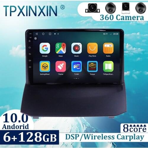 6+128GB For Ford Fiesta 2008-2016 Android 10 Carplay Radio Player Car GPS Navigation Head Unit Car Radio with Screen