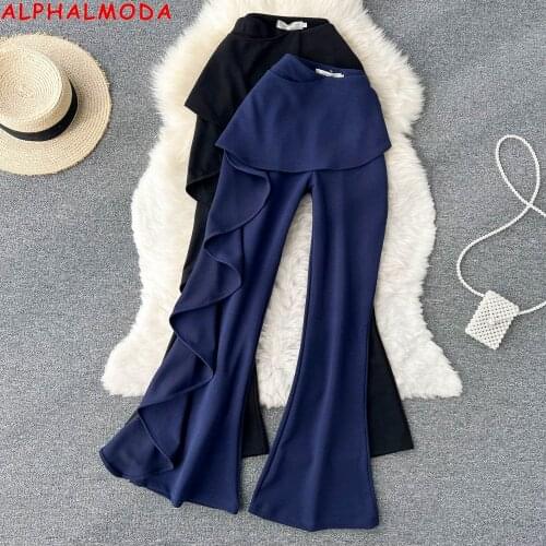 ALPHALMODA Women's Pants