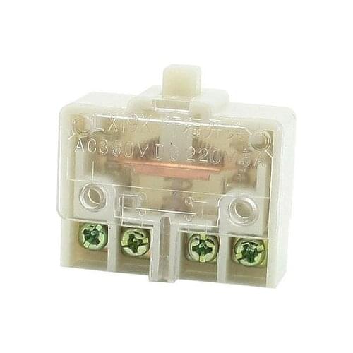 DPST Button Actuator Clear Shell Limit Switch AC/380V DC/220V 5A