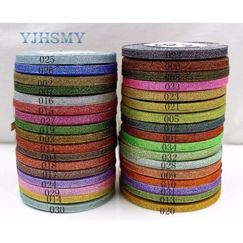 YJHSMY,K-171018-6MM,34 color optional 1 roll (25 yards) 6 mm green onion ribbon,Party decoration,gift packaging DIY materials