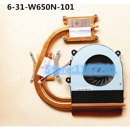 New Original Laptop/Notebook CPU cooling Radiator Heatsink&Fan for Gigabyte P17F V3 P15F 6-31-W650N-101 6-23-AW15E-011