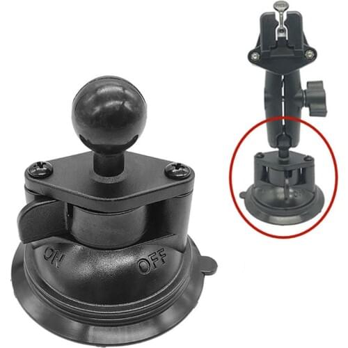OOTDTY Car Window Lock Suction Cup with Ball Head Mount for Gopro Camera Phone Base Kit Camera Accessories