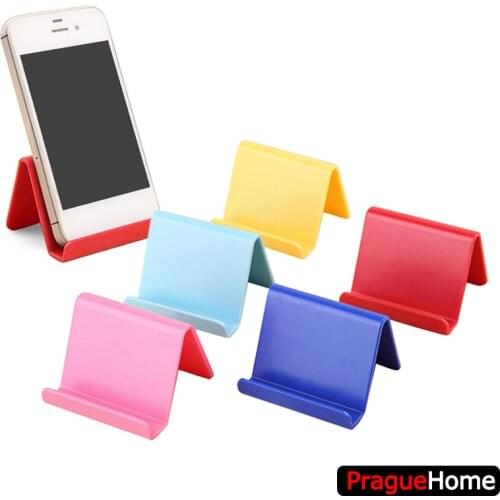 1PC Phone Holder Stand Mobile Smartphone Support Stand Home Desk Cell Phone Holder Stand Portable Mobile Holder Storage Organize