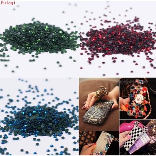 Pulaqi Rose Hot Fix Rhinestone Resin Heat Transfer Designs Nail Flatback Art Crystal Rhinestones For Clothes Applique DIY